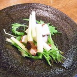 なかむら屋 - 明石ダコとセロリのサラダ　￥６００