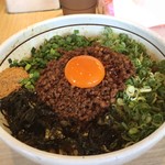 麺屋はなび - やっぱニンニク入れた方がうまいな❗️