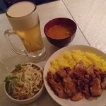 ラザ ダイニング&バー - セットはお得、ビールが美味しいです！