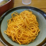 天池家 - 替え玉　赤麺