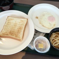 リラッサ - 2016・8　東京ドーム　リラッサRILASSA（納豆うどんに目玉焼きとトースト・ポテト・・・(^_^;)）