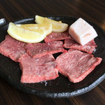 焼肉の吉田 - 塩タン１４００円