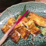 あなご屋銀座ひらい - 穴子のうに醤油焼き (2016.8月撮影)