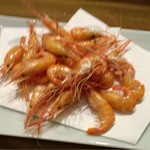 どど彦 - 川エビから揚げ（400円）