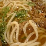 鶴丸製麺 - 肉うどん