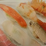 Ikkyuu Zushi - 私の食べた2500円の握り   
                        これに  ウニ  いくら  鉄火巻  お吸い物   焼きリンゴの  デザートつきます♪   すごいCPでしょ♪♪