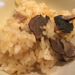 はらまさ - トリュフご飯の香り高さがたまらない。