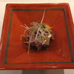 はらまさ - 春菊と新秋刀魚の菊浸し