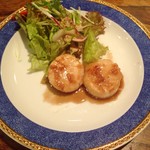 割烹寿し おかの - ホタテのバター焼き