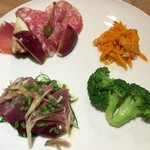 スガハラ - 前菜盛り合わせ（アップ）