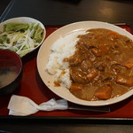 炭火焼肉 銘柄黒毛和牛 福楽苑 - カレーライス