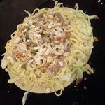 京都 下町のお好み焼き 昌・べた焼きの専門店 - イカスジ玉べた焼き