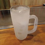 京都 下町のお好み焼き 昌・べた焼きの専門店 - プレーンチューハイ