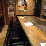 京都 下町のお好み焼き 昌・べた焼きの専門店 - 内観