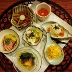 前菜の盛り合わせ