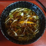 そば処ひふみ - 辛いつけそば二代目800円／平成28年9月