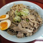 そば処ひふみ - 油そば750円大盛100円増／平成28年9月