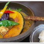 豚の角煮と野菜