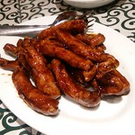 こんな形の酢豚は初めて見た。