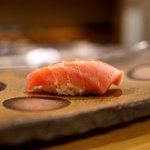 東麻布 天本 - 噴火湾定置網の中トロ