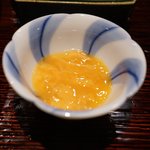 東麻布 天本 - このこ（ナマコの卵巣）