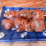 立ち魚 - 鳥串焼き（白肝）