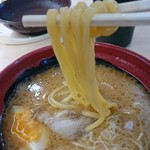 無添くら寿司 韮崎店 - 7種の魚介濃厚味噌らーめん
                                こってりスープにもちもち太麺　2016.8