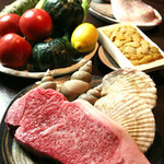 やきやき 香立 - 地元　能登牛の特選サーロインステーキ、近江町市場から仕入れる新鮮海鮮と加賀野菜