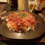 Teppan Yaki Okonomiyaki Hanako - 「国泰寺焼き」（720円）