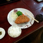 吾さく - ロースかつ定食\1180