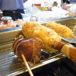 元気屋 - 骨付きソーセージ、ウインナー、すり素揚げ