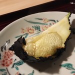 松川 - （2016/7）炭火で丸ごと焼いた賀茂茄子