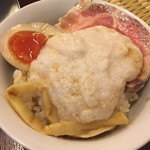 彩色ラーメン きんせい総本家 夢風 - 梅とろろの冷やしざる(850円)