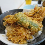 蕎麦膳処 古登婦喜 - ミニ天丼アップ