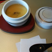 名駅なだ万茶寮 - 餡掛け茶碗蒸し