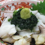 しゃかりき - いか足わさび★酒の肴に・・・