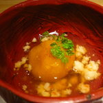 蕎麦と日本料理　驚　KYO - かぼちゃ饅頭
