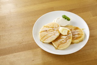 Loites レストラン 飲食店の検索 パンケーキとジェラートのコラボプレート ピッコロット グリーンハウスカフェ Piccolotto Greenhousecafe