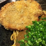 もじ麺や - 「汁なしカレーそば」880円