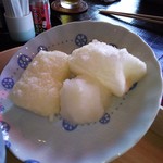 食匠 なる花 - オプションの揚げもち大根おろし￥200