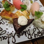 フォセッタ - ドルチェ全種盛り合わせ　