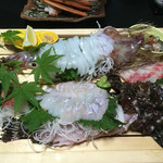 美味し宿かどや  - 活イカとオコゼ