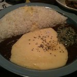 もうやんカレー 大忍具 - チーズカレーにネギ油