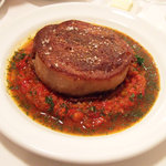 ラミティエ - テットドゥフロマージュのポワレ：豚カシラ肉のポワレ(+210円)