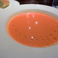 エチョラ - ●スイカのガスパッチョ、美味しいスープだったなぁ