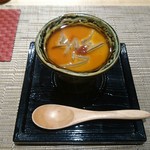シャンパン&ワインと熟成鮨 Rikyu - 茶碗蒸し