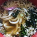 国境食堂 - 美味しいミニうどん【料理】 