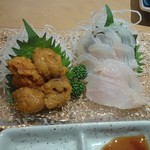 なら屋 - うに刺し