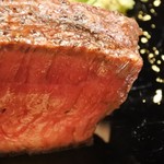 神戸牛炉窯焼ステーキ 雪月風花 北野坂 - 神戸牛ランプの炉窯焼きステーキ