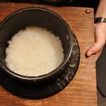 神戸牛炉窯焼ステーキ 雪月風花 北野坂 - 山形県「のびのび」の土鍋ご飯